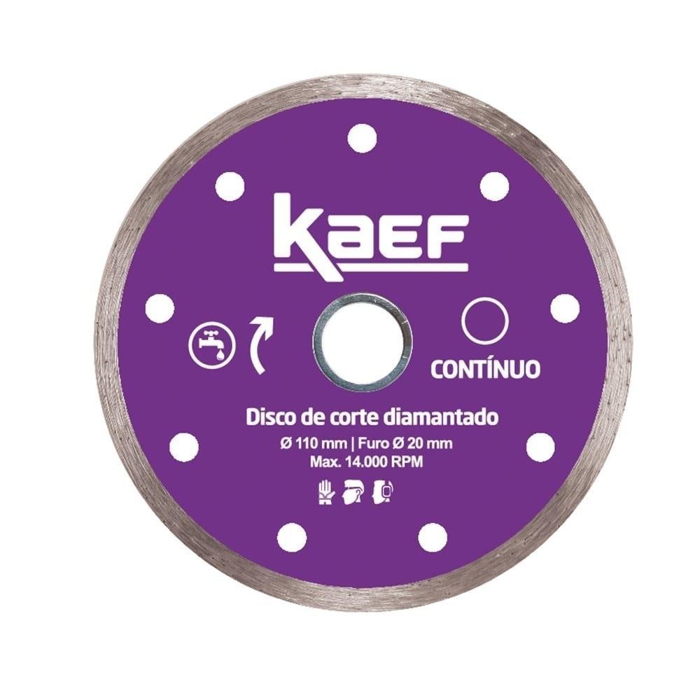 Disco Diamantado Continuo Kaef 110x20mm | Shopee Brasil