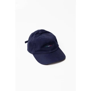 Boné Dad Hat Una Vita Italian Script Azul