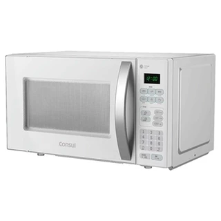 Micro-Ondas Consul 20 Litros CMA20BB | Função Descongelar Prático e Moderno, Branco em Oferta na Shopee