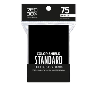 Sleeve Shield Redbox Padrão Preto 63,5 x 88 mm - 75 unidades