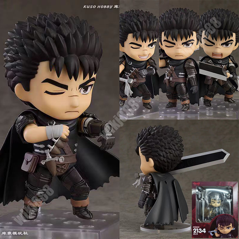 Figura Nendoroid Berserk Ação Intestinal 2134 Mudança Face Anime Articulado Modelo Bonecos