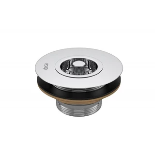 Válvula Para Pia Americana 3.1/2' 1623 Cromada Deca em Oferta na Shopee