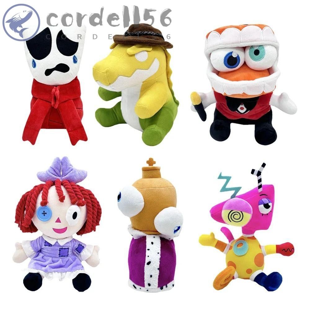 CORDELL Digital Circus Plush , Ponmi Pomny Caine Jax Gummigoo Desenho  Animado Bonito O Incrível Brinquedo Infantil De 25cm | Shopee Brasil