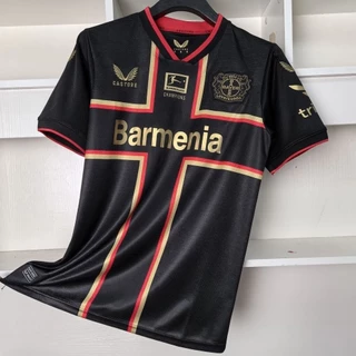 24-25Leverkusen Camiseta Especial Camisa De Futebol Preta