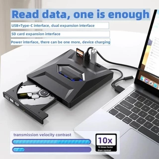 Unidade Óptica BOLONI Gravadora De DVD Externa , Leitor De Disco U USB 3.0 , Tipo-C Ultrafina Multifuncional Gravador Suprimentos Escolares