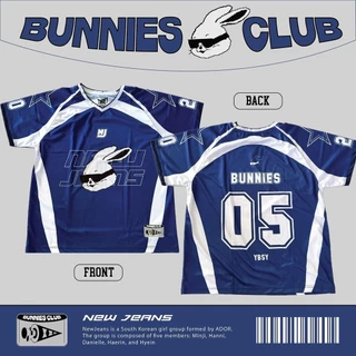 ✨ Alerta De BUNNIES ! Nova Camisa Jeans Em Azul Escuro E Branca