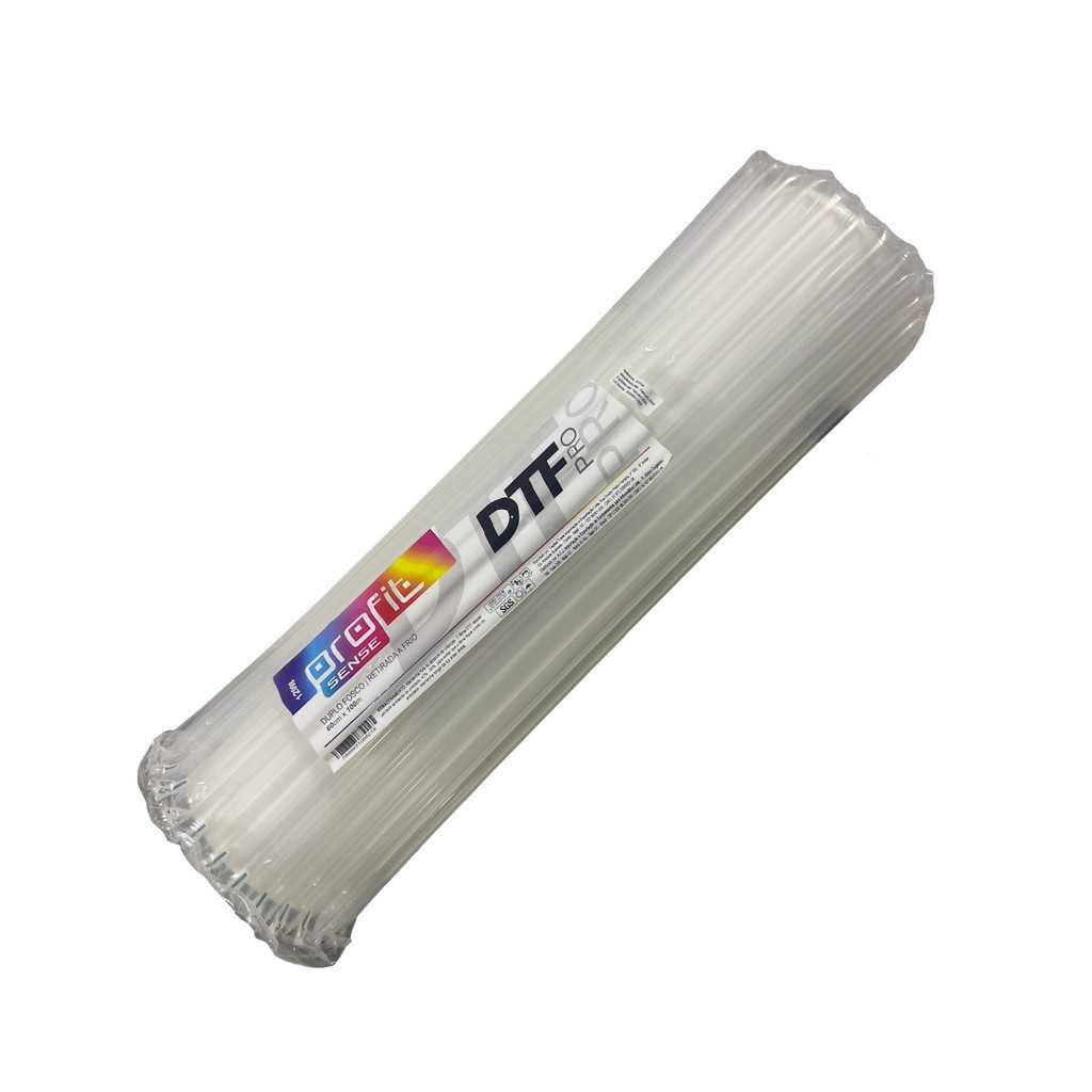 Filme Pet DTF Rolo 60cm X 100m Duplo Fosco Profit Sense Shopee Brasil