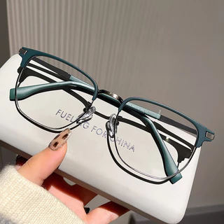 Óculos Anti-Bloqueio De Luz Azul Para Mulheres/Homens Transparentes Radiação Lentes Substituíveis
