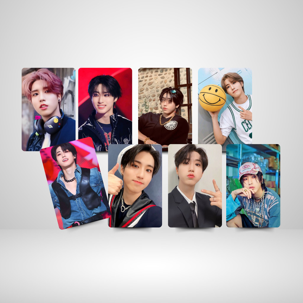 HAN Photocard set 8 un skz Stray Kids | Shopee Brasil
