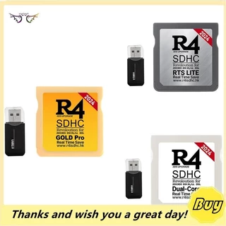 2024 Cartão R4 SDHC Adaptador Flash Card HK Com USB Para 2DS 3DS DSI XL/LL De Queimar Jogo DSL