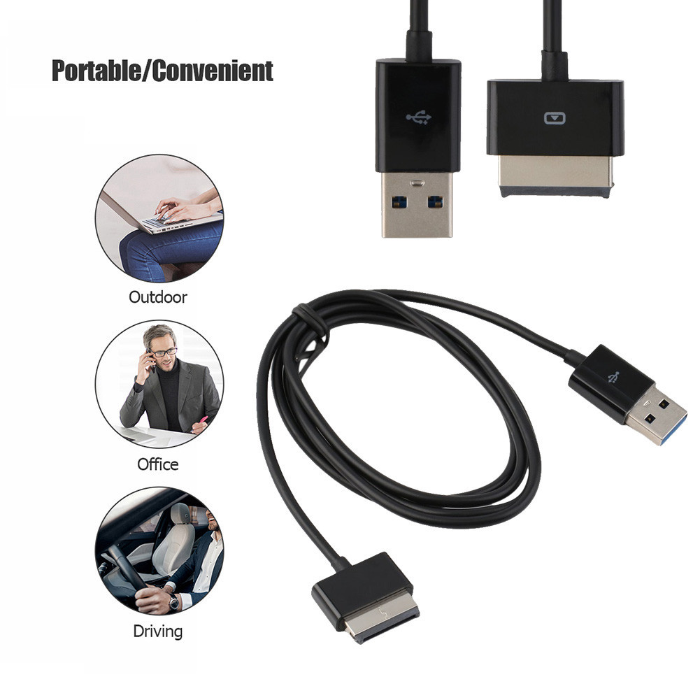 Cabo Carregador USB De Transferência De Dados Para ASUS Eee Pad TF101/TF201/TF300 Transformador TF600 TF600T TF701 TF810C De Mesa Novo