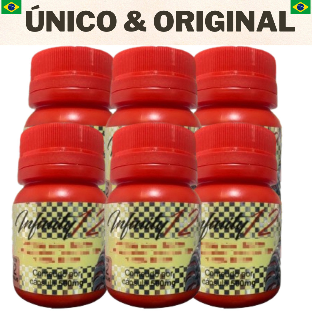Kit 6 Frascos de Infinity 12 - Original