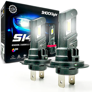 Lâmpada Led Shocklight S14X Nano 5000 Lúmens 6500K H7