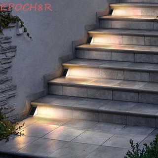 Lâmpada De Degrau EPOCH8R , Luz De Escada Super Brilhante Anti-Roubo Quente Projeto De Lente De Iluminação À Prova D'água Jardim De Solar