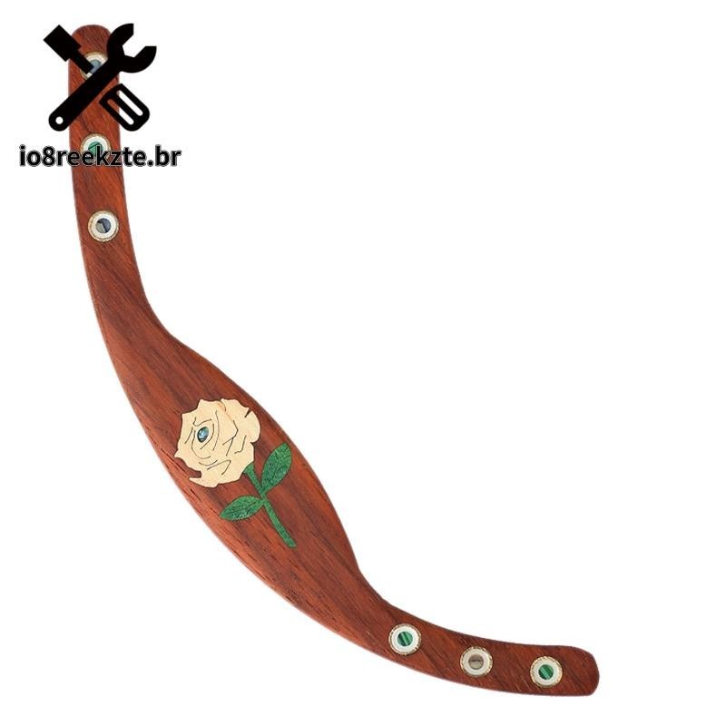 Descanso Do Braço Da Guitarra Rosewood Para Peças De Acústica De 38-41 Polegadas