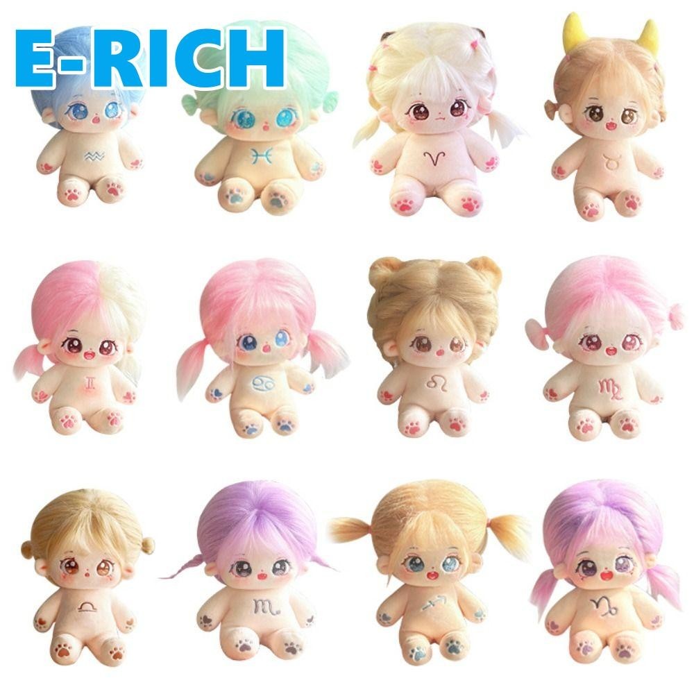 ERICH1 Kawaii Boneca De Pelúcia De Algodão , Fofa Anime Constelação , Moda  20cm Figura Estrela Grande Cara De Olhos Vestir | Shopee Brasil