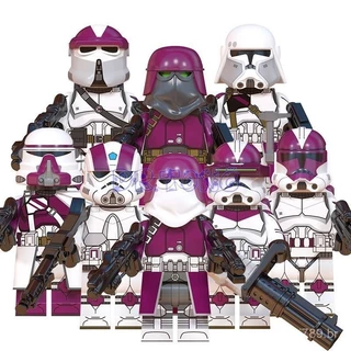 Compatível com LEGO Star Wars 21ª Nova Estrela Legion Cavalaria Airborne Engineering WM6127 Blockwolen Toy SEW8
