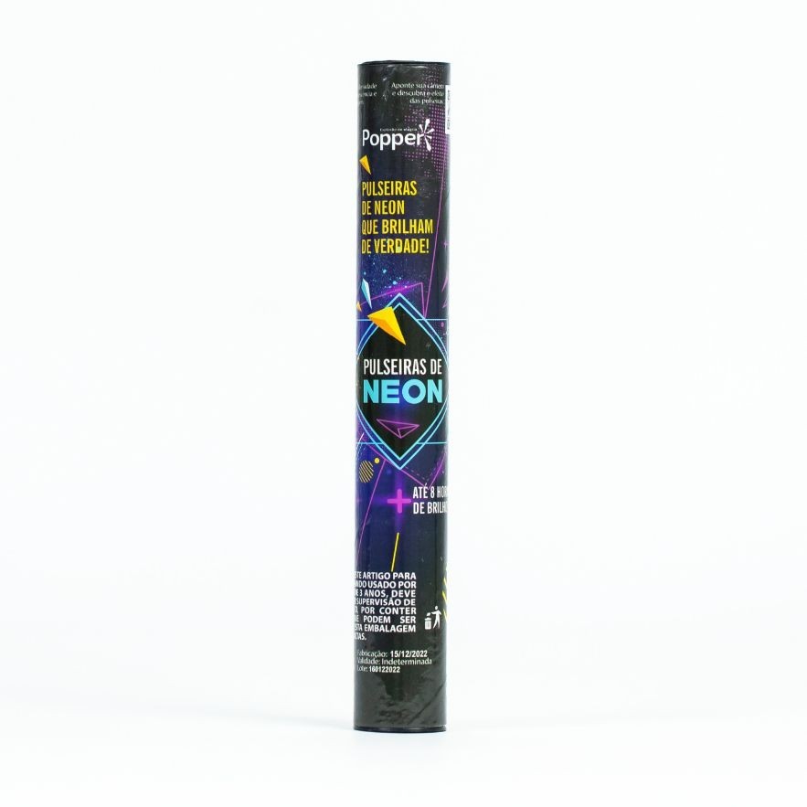 Pulseira Neon Party 15 unidades Popper | Shopee Brasil