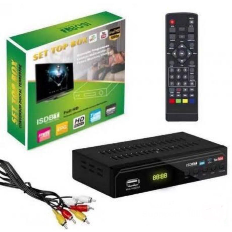 Conversor Sinal TV Analógico Para Digital Full HD HDMI
