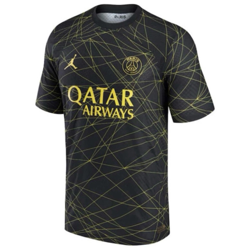 Camisa Camiseta do Time do Psg Preto e Amarelo 24/24 + Mega Promoção