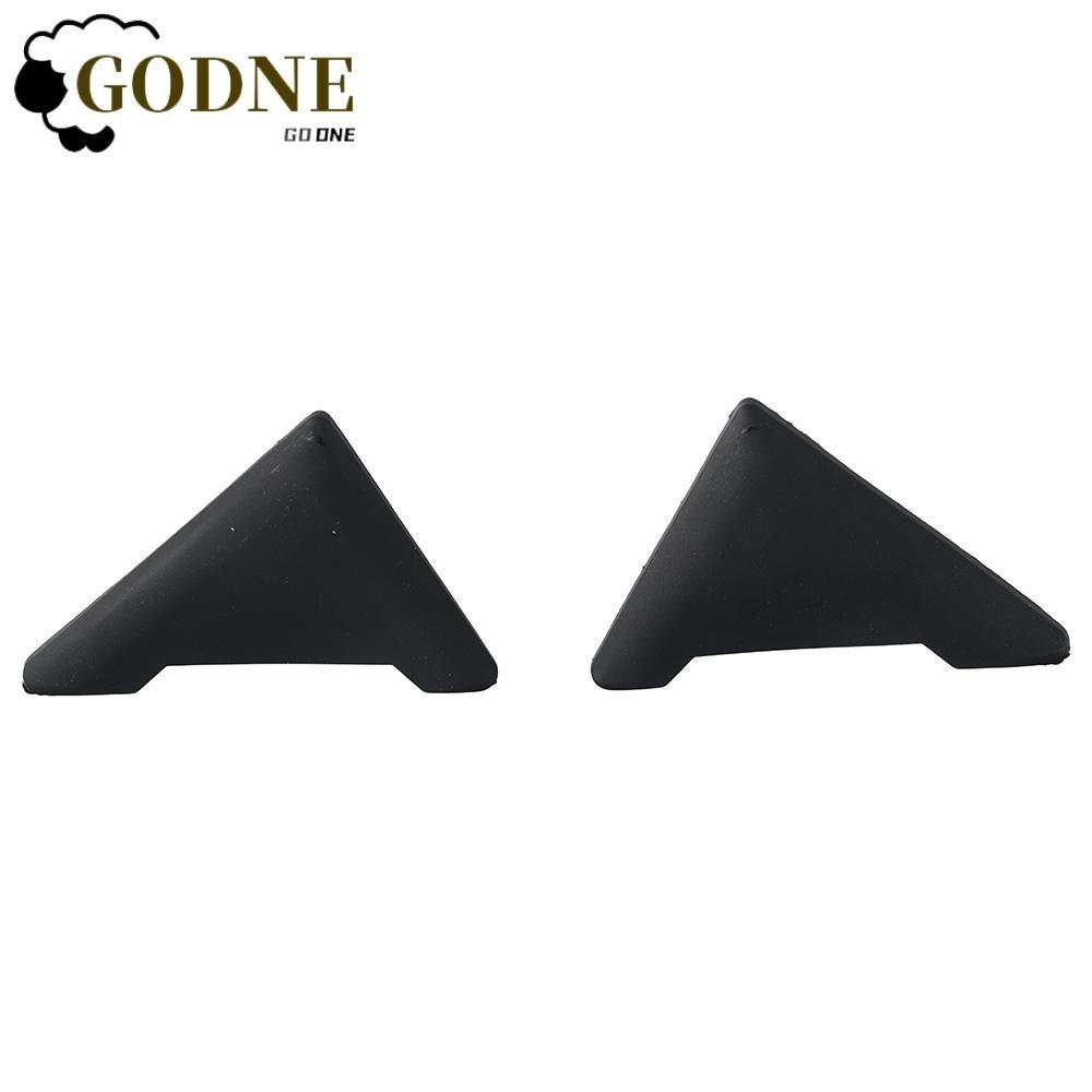 GODNESSFO 4pcs Protetores Do Canto Da Porta Carro , Preto 6 * 4,5cm Em PVC , Forte Amortecedor De Decorações Universal Fit