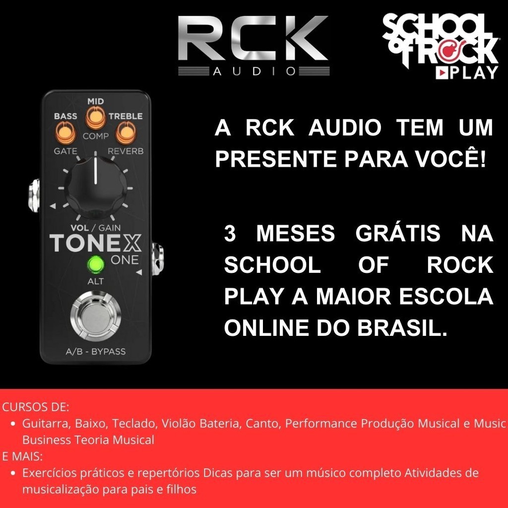 Pedal para Guitarra IK Multimedia Tonex One | Shopee Brasil
