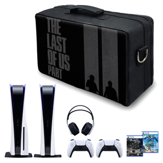 Bolsa Ps5 Fat Mochila Transporte Playstation 5 Fat Bag - The Last Of Us Part II Bundle