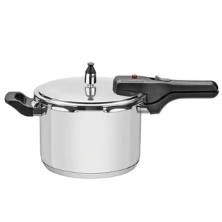 Panela de Pressão Tramontina Brava Aço Inox Fundo Triplo indução 4,5L