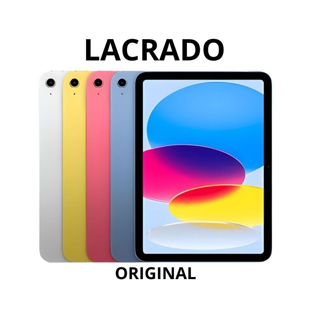 [SJ]Apple iPad 10 64GB Wi-Fi 2022 10.9 ''Original Selado 1 Ano de Garantia Apple A Entrega Pronta