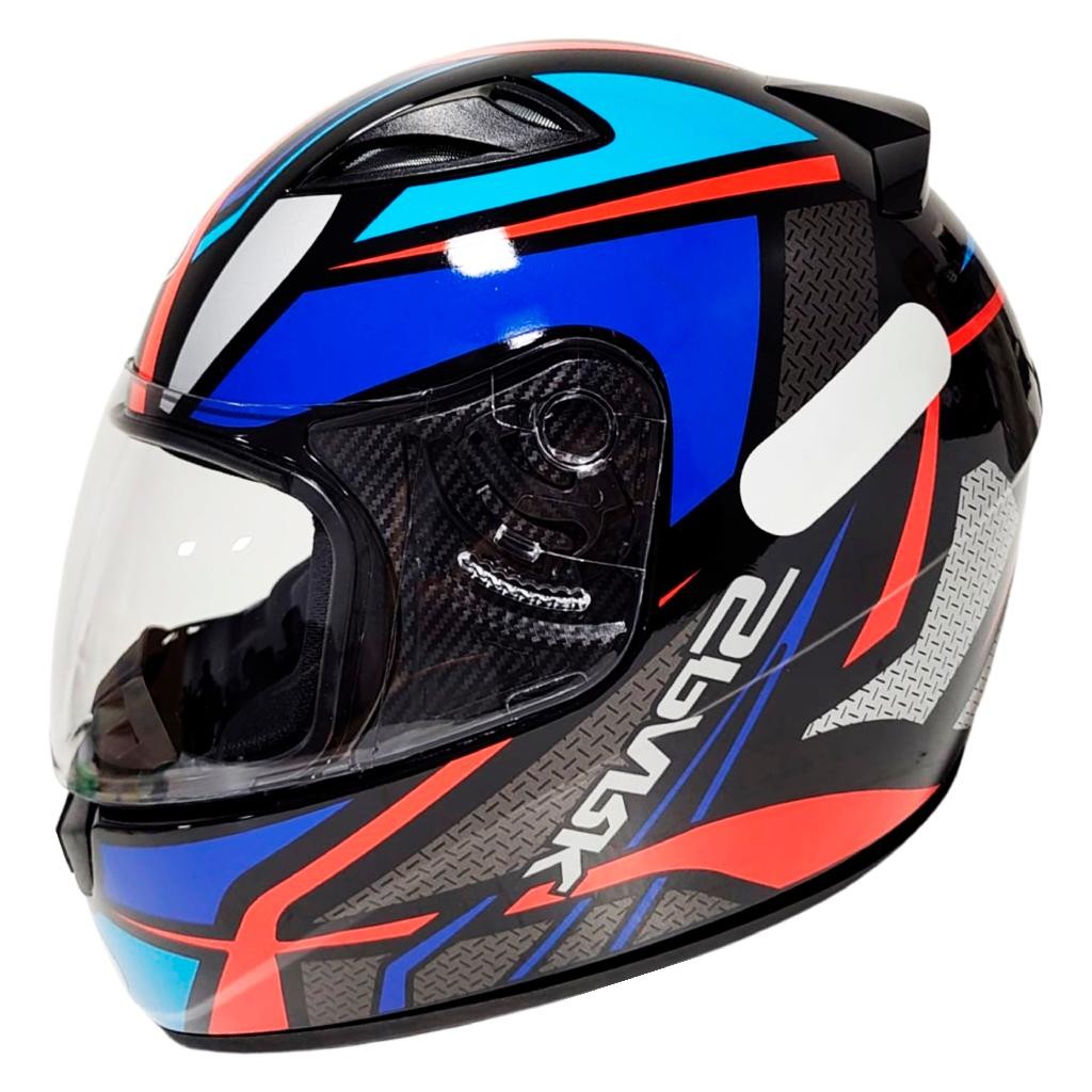 Capacete Spark Spider Preto Azul Tamanho 61 | Shopee Brasil