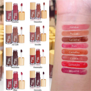 Kit C/2/4/8 Lábios sabor choclate é com Com Tint Cream Choco Fun - Fenzza em Oferta na Shopee