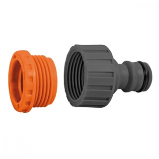 Adaptador plástico fêmea rosca 3/4" e redução para 1/2" - Tramontina