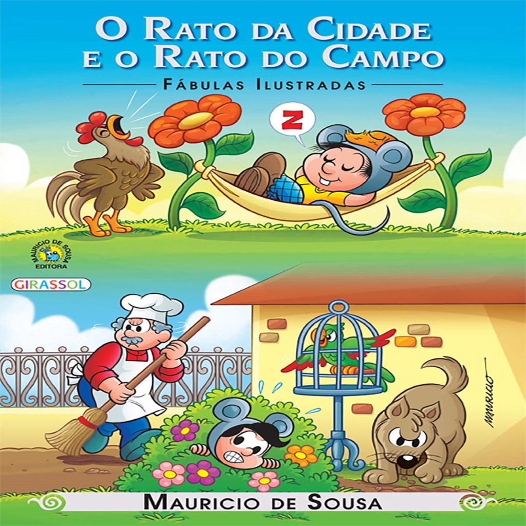 Turma da Mônica - Fábulas Ilustradas - O Rato da Cidade e o Rato do ...