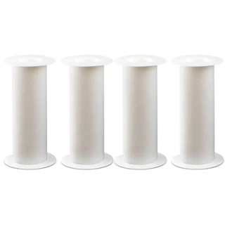Kit 04 Micropore Fita microporosa grande 10x4,5cm 4 unid. Branco com ANVISA
