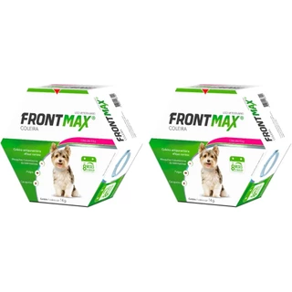 Coleira Frontmax Até 4kg - Vetoquinol - 2 Unidades