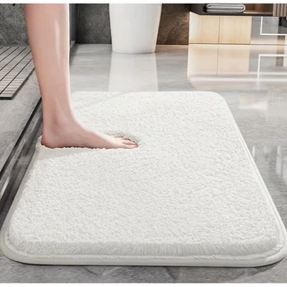 Tapete De Banho Pelúcia Longa Soft Anti-Derrapante Absorvente De Água rj em Oferta na Shopee