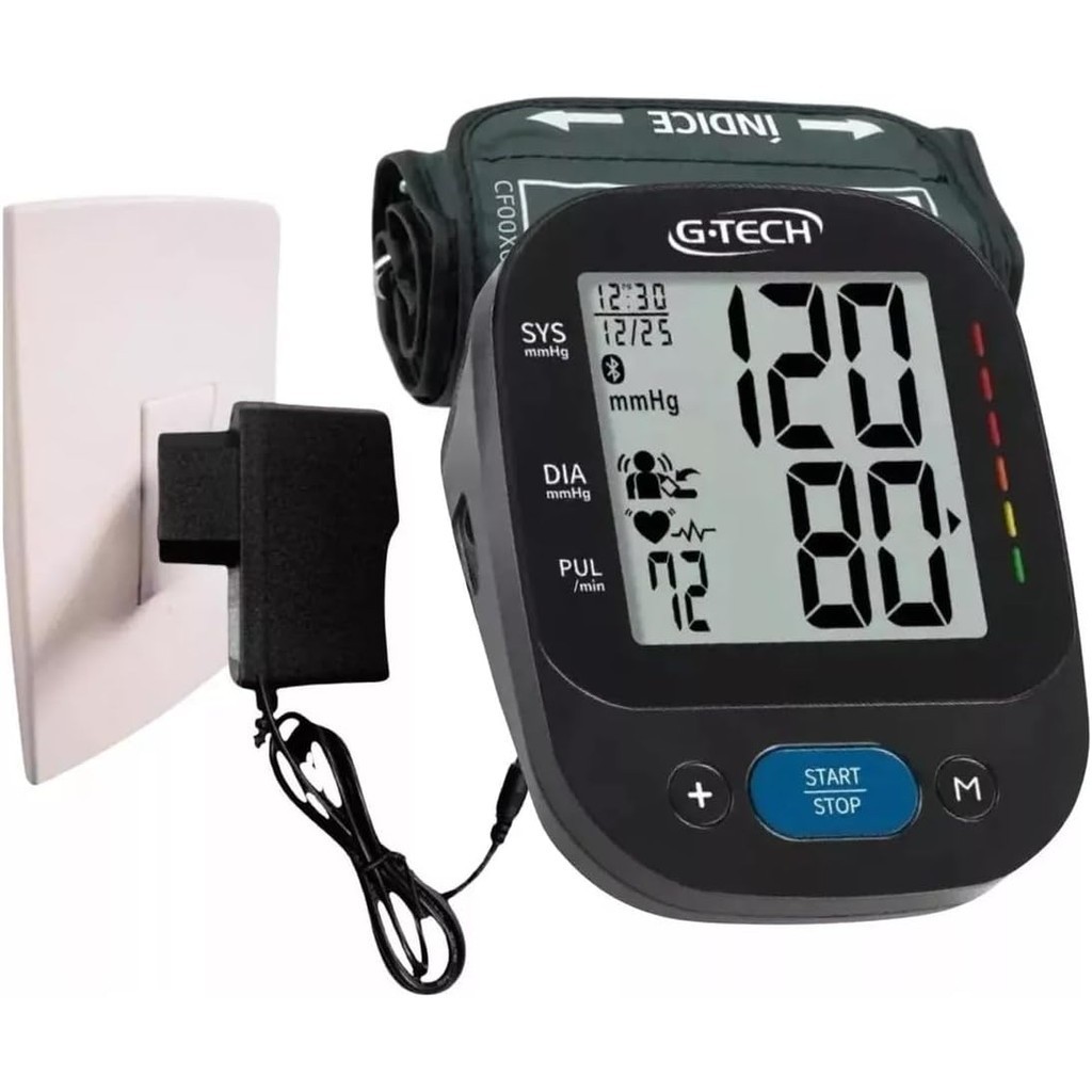 Aparelho De Medir Pressão Eletrico De Braço G-tech | Shopee Brasil