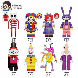 Minifiguras Anime Incríveis Bonecos De Circo Digital Modelos Colecionáveis Aniversário Brinquedos