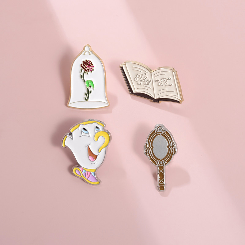 " Série Little Prince Peripheral " Broches De Esmalte Acessórios De Moda Bolsas Escolares Crachás Presentes Para Amigos