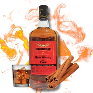 Whisky Gold Nobre Canela Fire Malte Drink Dose Shot