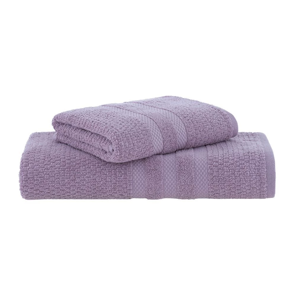 Jogo de Toalhas Banho Buddemeyer Vanilla Extra Soft 2 peças (Lilas) - Image 1