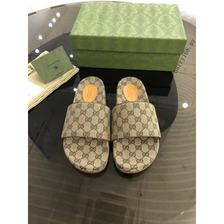 NEW_GUCCI Sandálias De Couro Para Homens E Mulheres Tamanho 36-46 MM328
