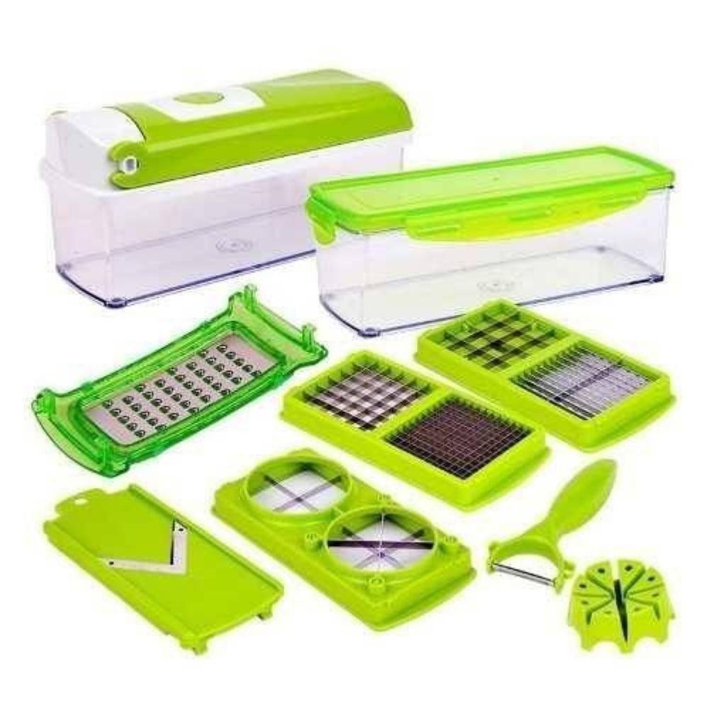 Kit Cortador Fatiador Multifunção Conjunto Chef Legumes