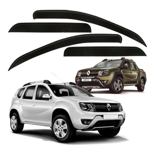 Calha De Chuva Acrilica Renault Duster 2011 2012 2013 2014