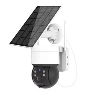 Câmera De Segurança Smart Camera Speed Dome Solar Com Resolução De 3mp Visão Nocturna Colorida