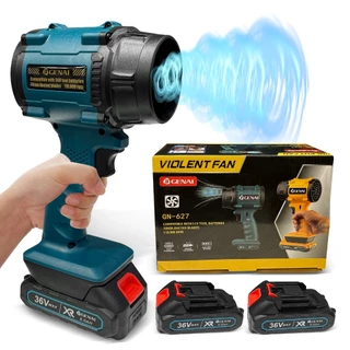 Soprador turbo portátil usb recarregável 2 baterias Bivolt forte