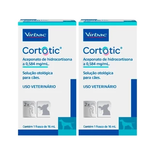 Cortotic Spray 16ml - Virbac - 2 Unidades