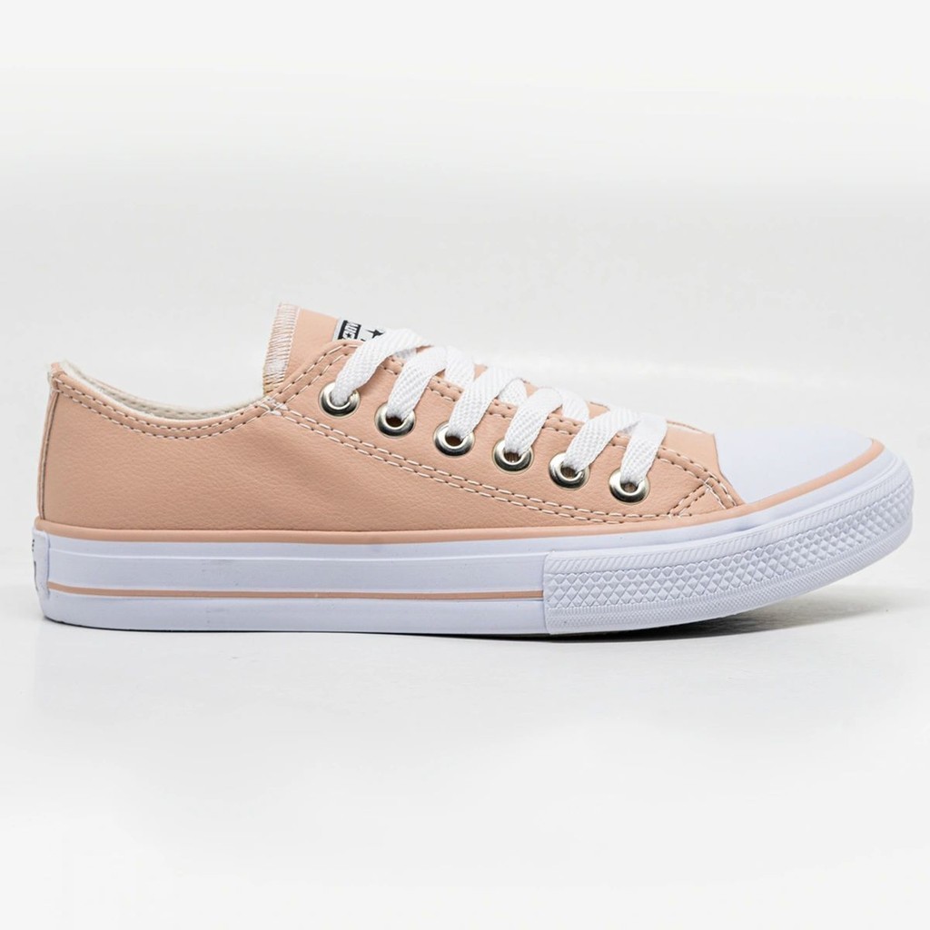 Tênis Feminino All Star Couro | Shopee Brasil