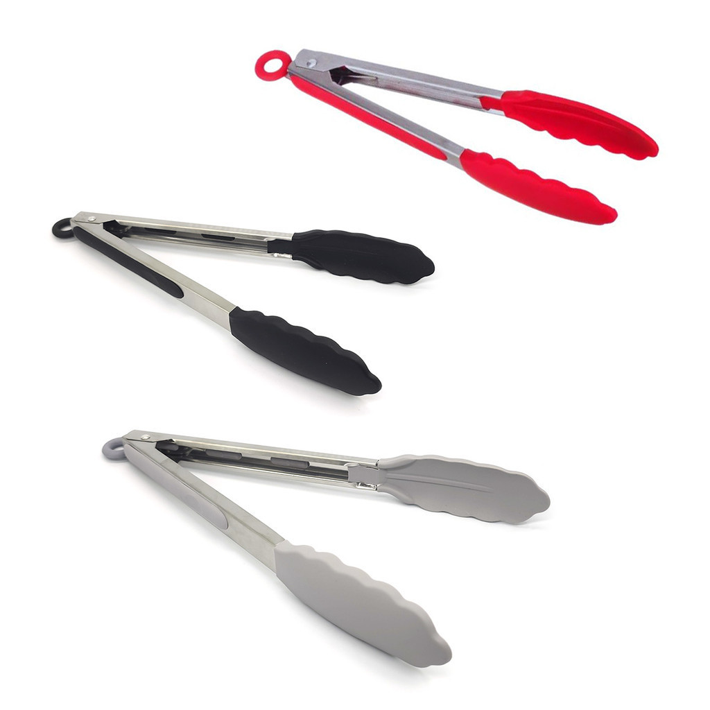 PEGADOR DE SILICONE COM CABO INOX 29,5 CM - AD