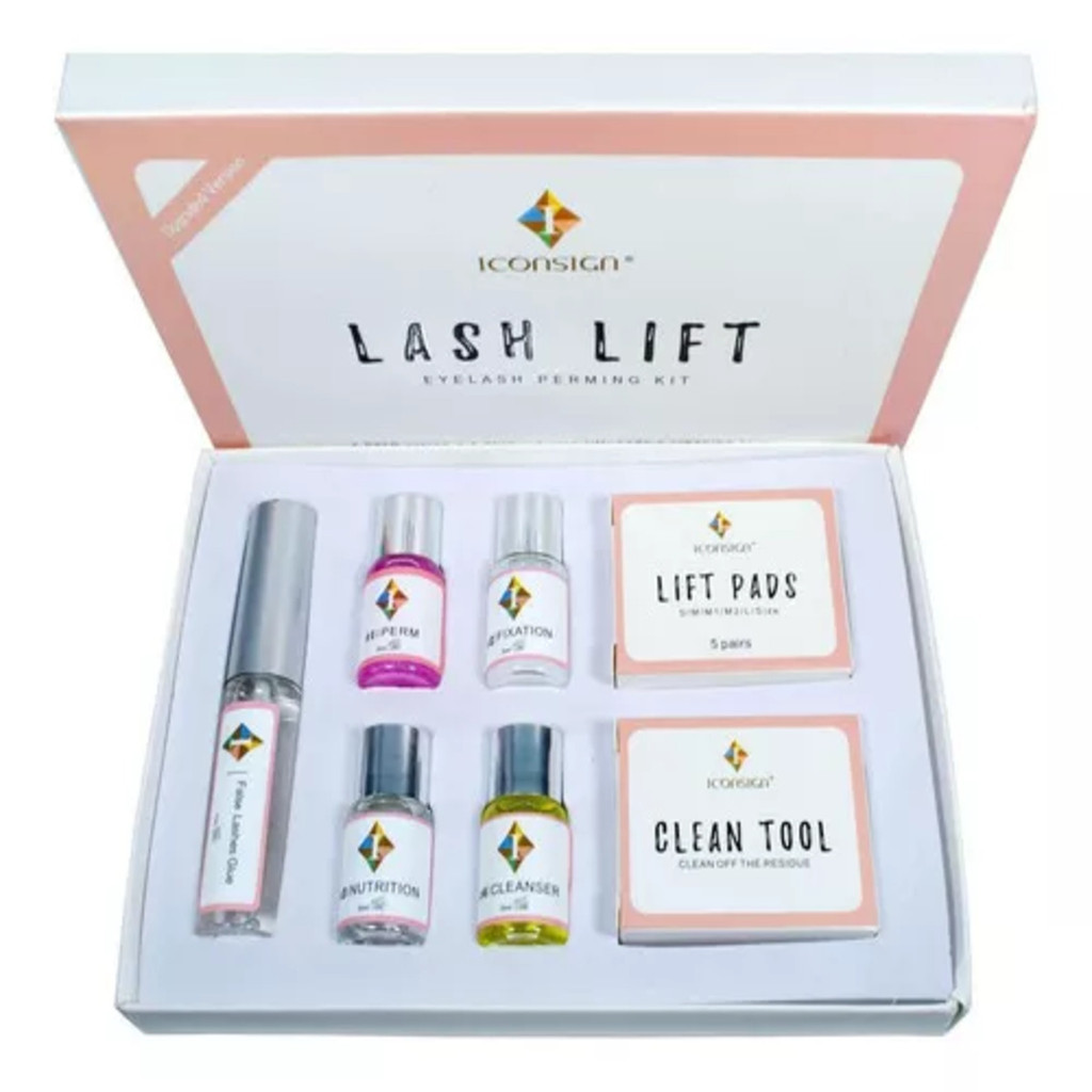 Kit permanente para cílios ICONSIGN LASH LIFT | Shopee Brasil